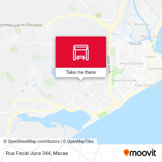 Rua Fiscal Juca 344 map
