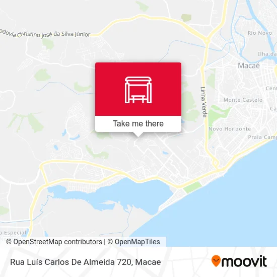 Rua Luís Carlos De Almeida 720 map