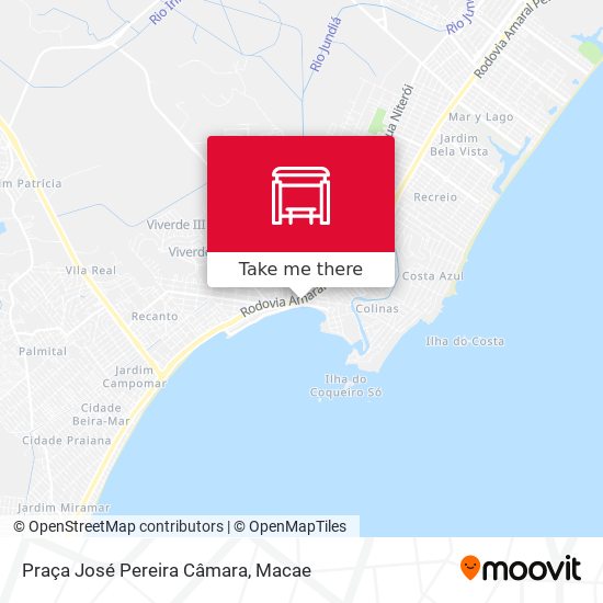 Praça José Pereira Câmara map