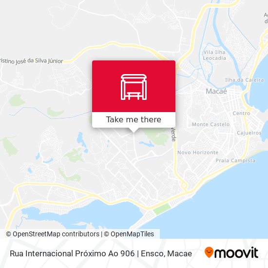Rua Internacional Próximo Ao 906 | Ensco map