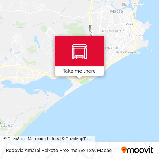 Rodovia Amaral Peixoto Próximo Ao 129 map