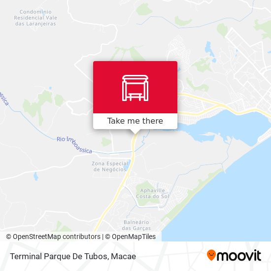 Terminal Parque De Tubos map