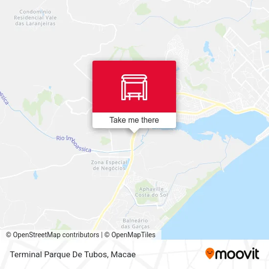 Terminal Parque De Tubos map