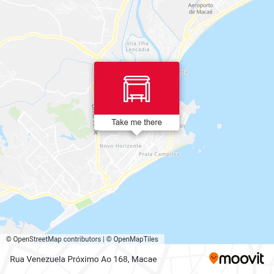 Rua Venezuela Próximo Ao 168 map