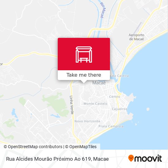 Rua Alcides Mourão Próximo Ao 619 map