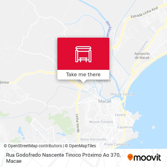 Rua Godofredo Nascente Tinoco Próximo Ao 370 map