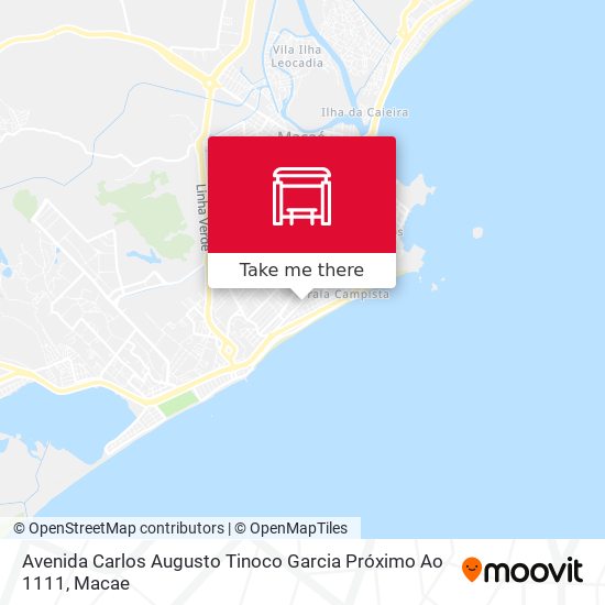 Avenida Carlos Augusto Tinoco Garcia Próximo Ao 1111 map