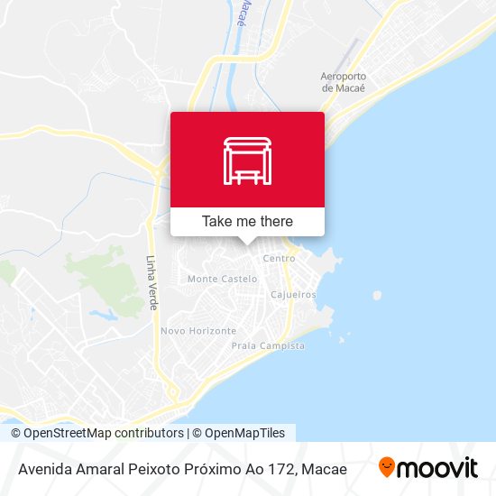 Avenida Amaral Peixoto Próximo Ao 172 map