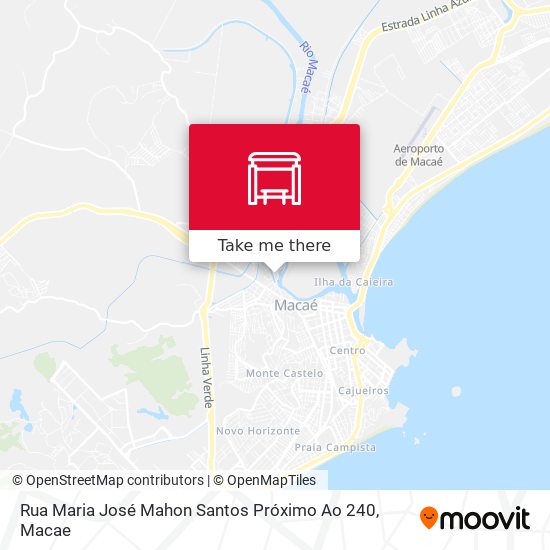 Rua Maria José Mahon Santos Próximo Ao 240 map