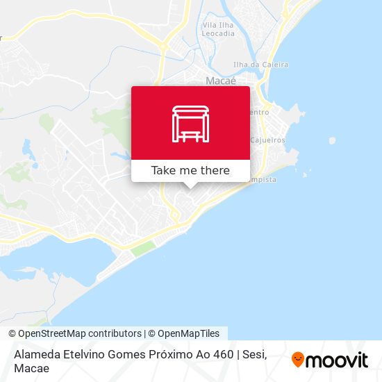 Alameda Etelvino Gomes Próximo Ao 460 | Sesi map