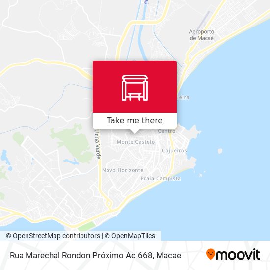 Rua Marechal Rondon Próximo Ao 668 map