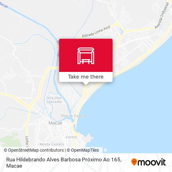 Rua Hildebrando Alves Barbosa Próximo Ao 165 map