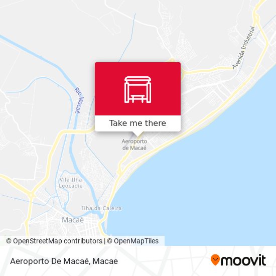 Mapa Aeroporto De Macaé