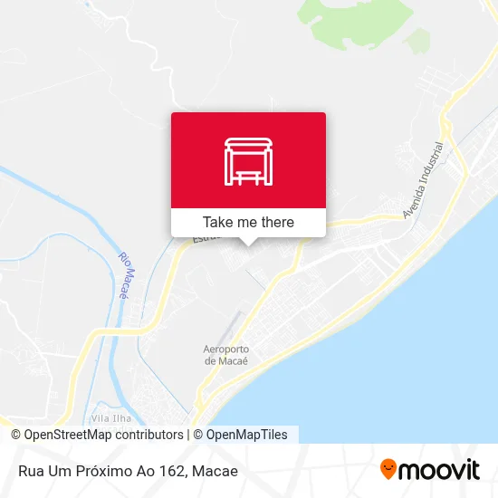 Rua Um Próximo Ao 162 map