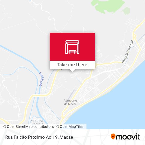 Rua Falcão Próximo Ao 19 map