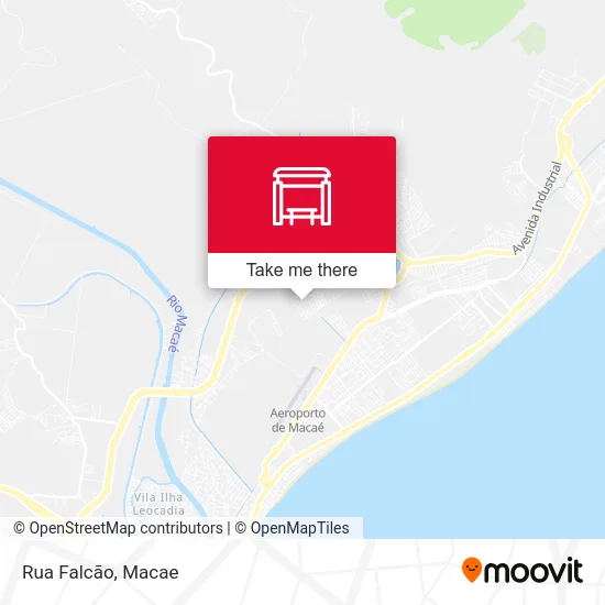 Rua Falcão map