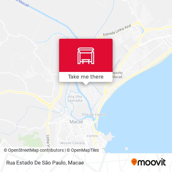 Rua Estado De São Paulo map