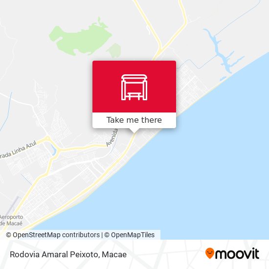 Rodovia Amaral Peixoto map