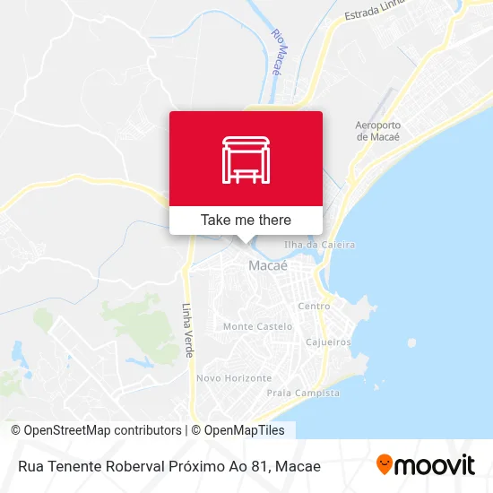 Rua Tenente Roberval Próximo Ao 81 map