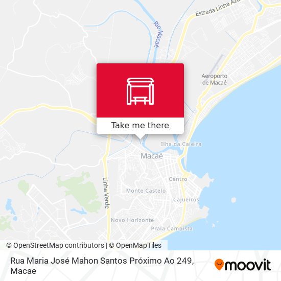Rua Maria José Mahon Santos Próximo Ao 249 map