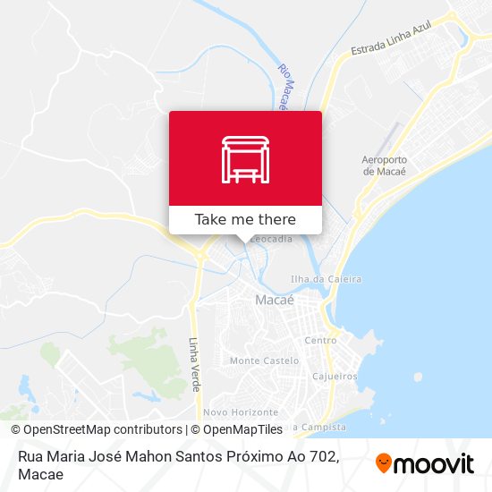 Rua Maria José Mahon Santos Próximo Ao 702 map
