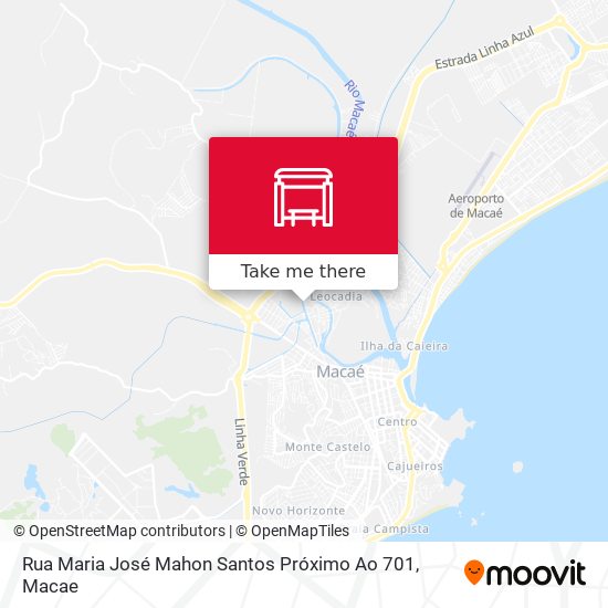 Rua Maria José Mahon Santos Próximo Ao 701 map