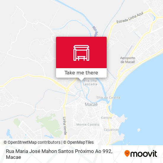 Rua Maria José Mahon Santos Próximo Ao 992 map