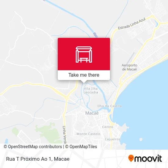 Rua T Próximo Ao 1 map