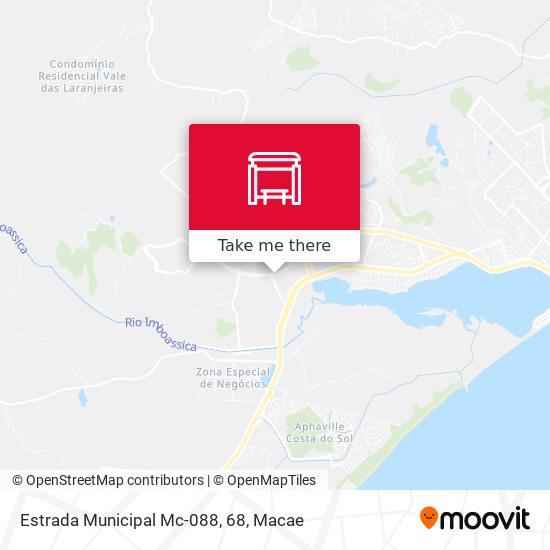 Estrada Municipal Mc-088, 68 map