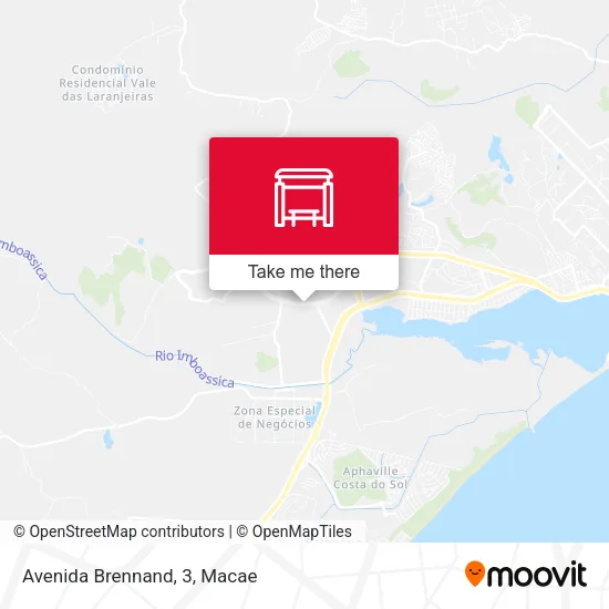 Avenida Brennand, 3 map