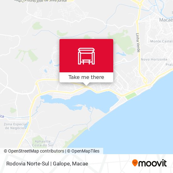 Rodovia Norte-Sul | Galope map