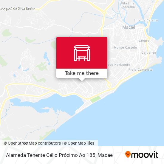 Alameda Tenente Célio Próximo Ao 185 map