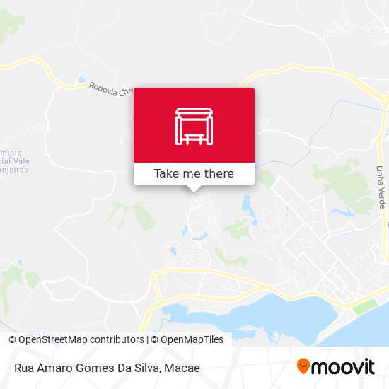 Rua Amaro Gomes Da Silva map