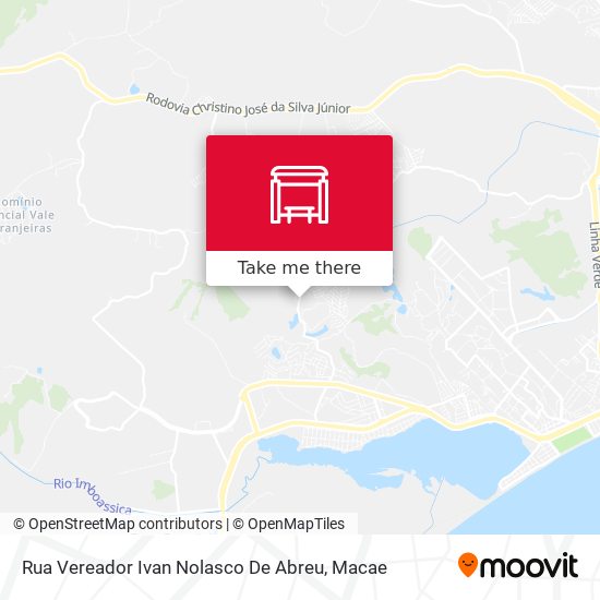 Mapa Rua Vereador Ivan Nolasco De Abreu