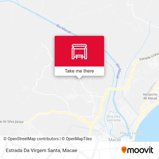 Estrada Da Virgem Santa map