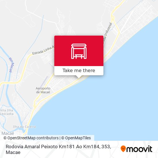 Rodovia Amaral Peixoto Km181 Ao Km184, 353 map