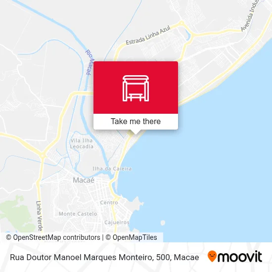 Rua Doutor Manoel Marques Monteiro, 500 map