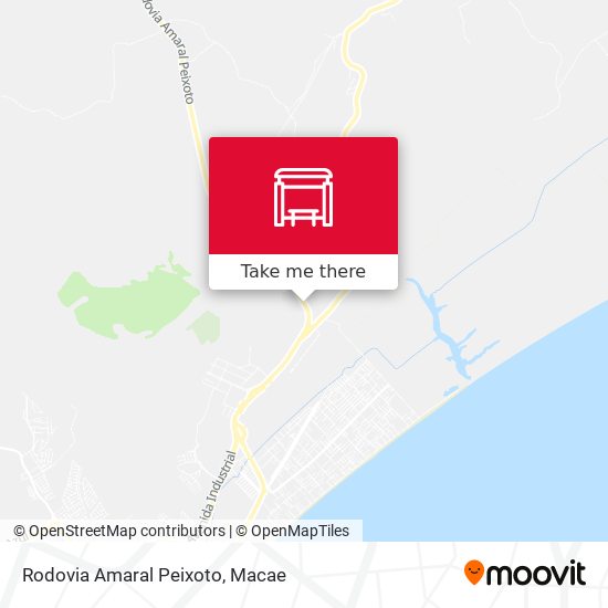 Rodovia Amaral Peixoto map