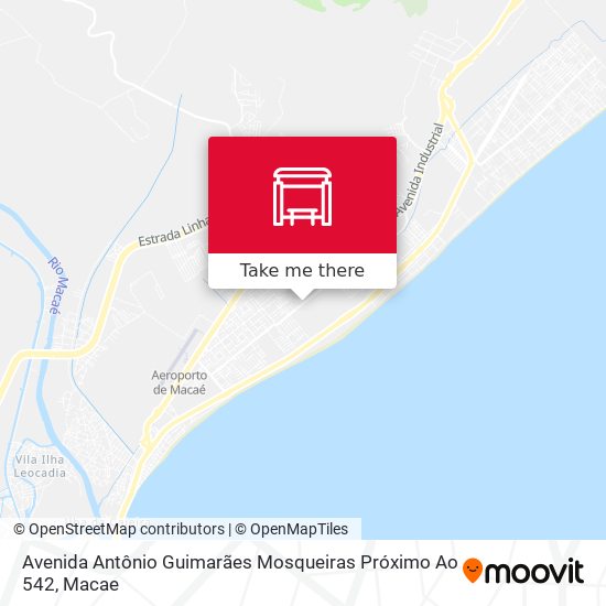 Avenida Antônio Guimarães Mosqueiras Próximo Ao 542 map
