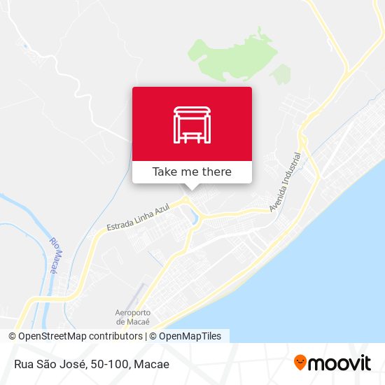 Rua São José, 50-100 map