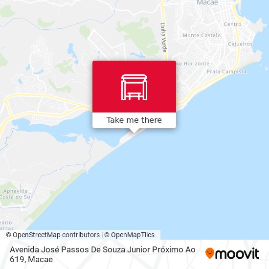 Avenida José Passos De Souza Junior Próximo Ao 619 map