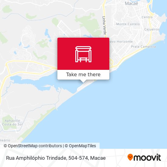 Rua Amphilóphio Trindade, 504-574 map