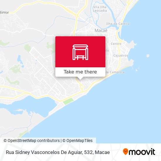 Rua Sidney Vasconcelos De Aguiar, 532 map
