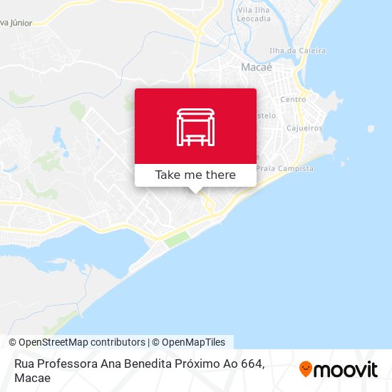 Rua Professora Ana Benedita Próximo Ao 664 map