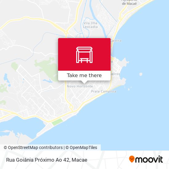 Rua Goiânia Próximo Ao 42 map