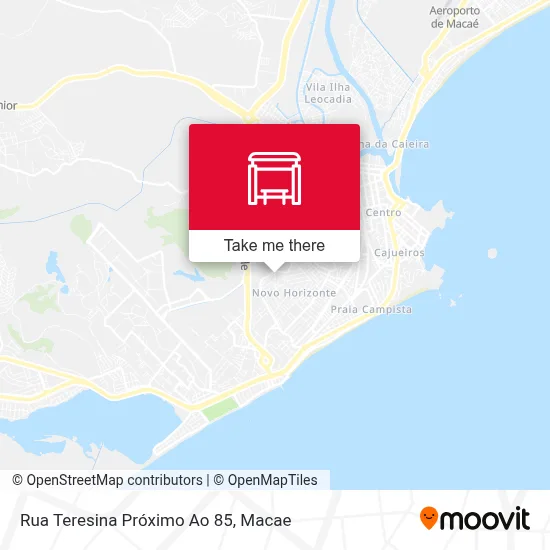 Rua Teresina Próximo Ao 85 map
