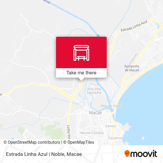 Estrada Linha Azul | Noble map