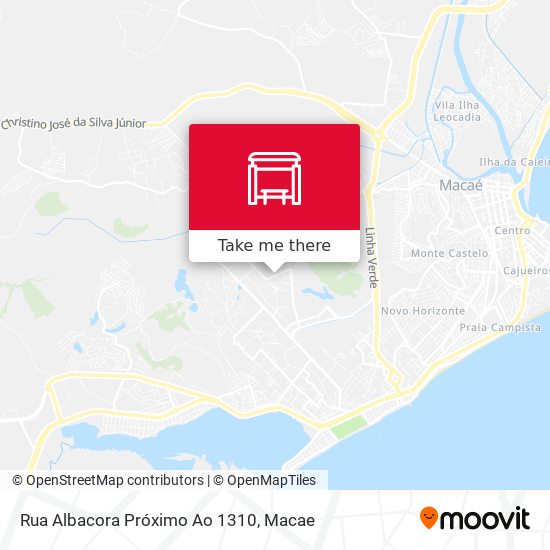 Rua Albacora Próximo Ao 1310 map