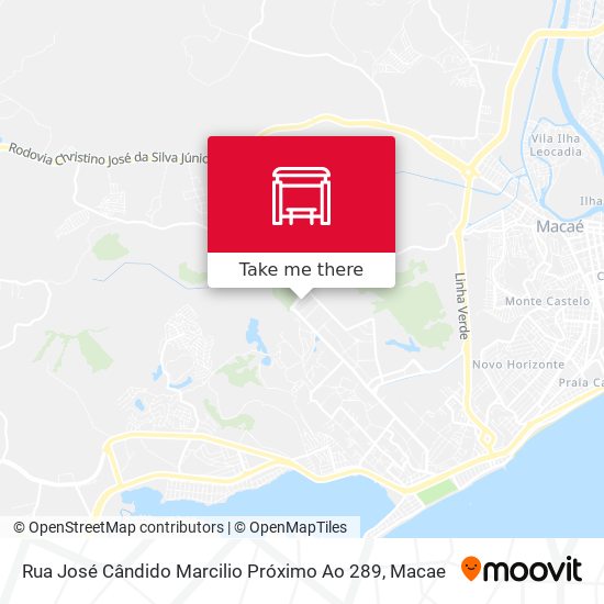 Rua José Cândido Marcilio Próximo Ao 289 map