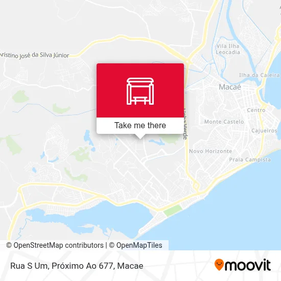 Rua S Um, Próximo Ao 677 map